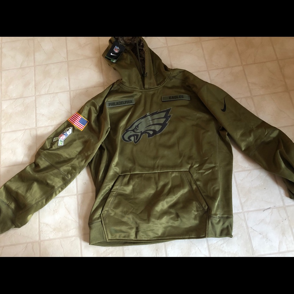 Nike Salute to Service Hoodie - Eagles